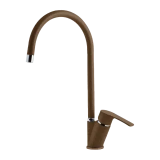 Смеситель для кухни GranFest  5023 терракот